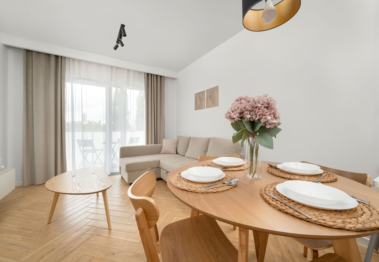 Apartment in Wrocław - Parking | Balcony, desk, 1 bedroom | Wroclaw