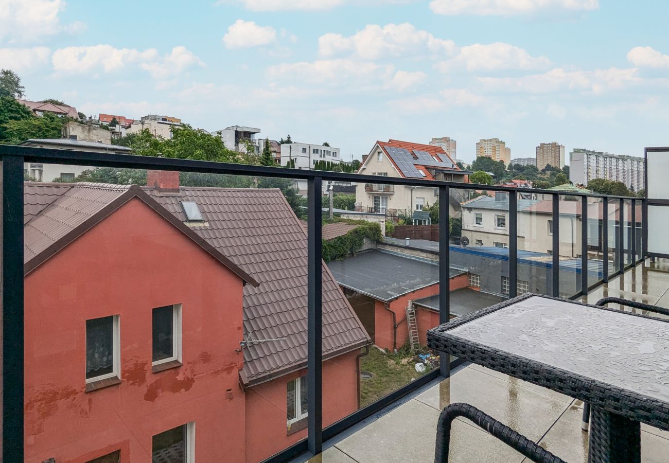 Apartment in Gdynia - Modern Apartment | 1 bedroom | Balcony | Port view in Gdynia 