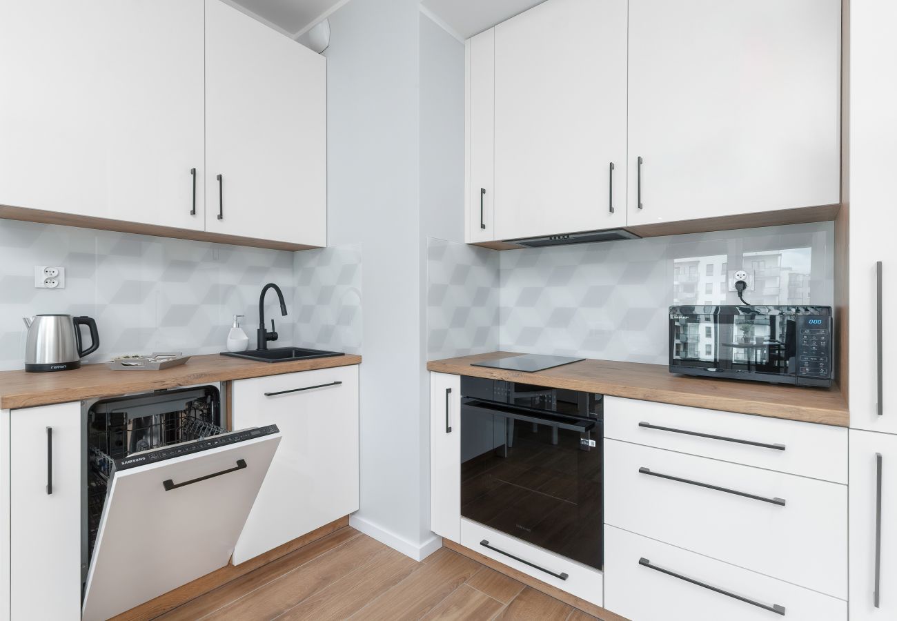 Apartment in Gdańsk - Starowiejska 62A | Wifi, 1 Bedroom, Balcony, Parking, Gdansk