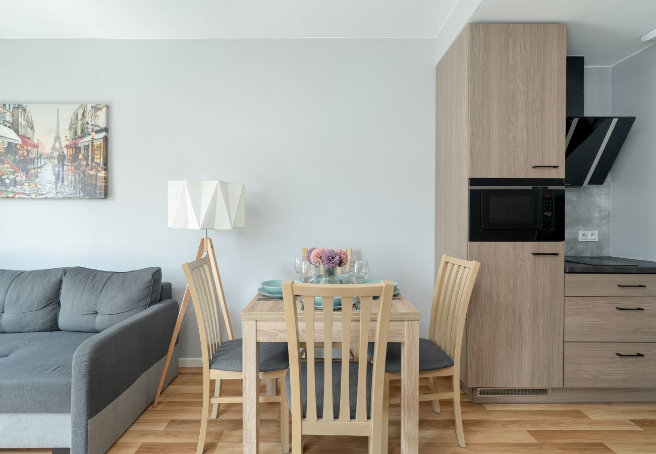 Apartment in Poznań - Parking, balcony | Elevator, dishwasher | 1 bedroom