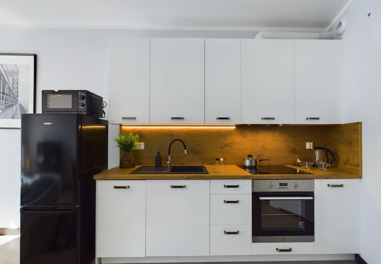 Studio in Kraków - Cozy studio for 2 people | Outdoor parking | Smart TV | Krakow