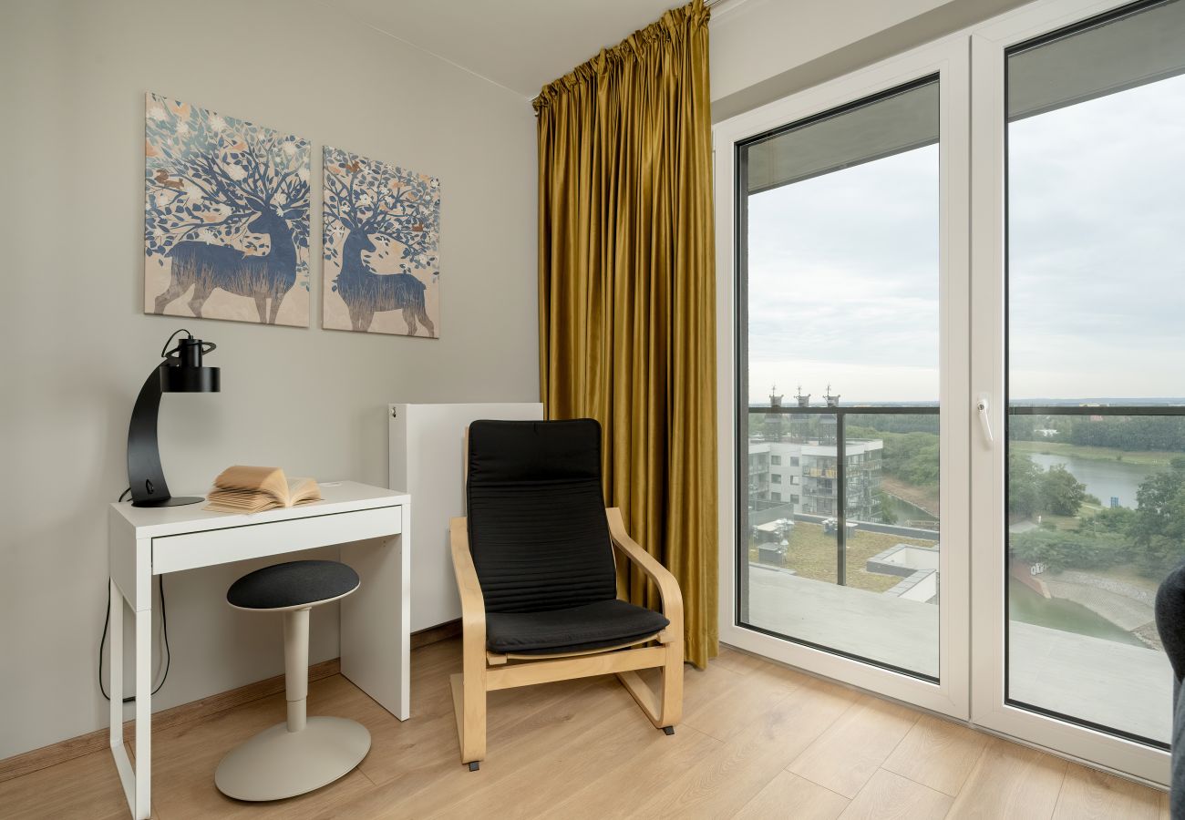 Studio in Wrocław - Browary Wrocławskie 248 | Wifi, Home office, Studio, Balcony, Viewing terrace, Parking, Wrocław