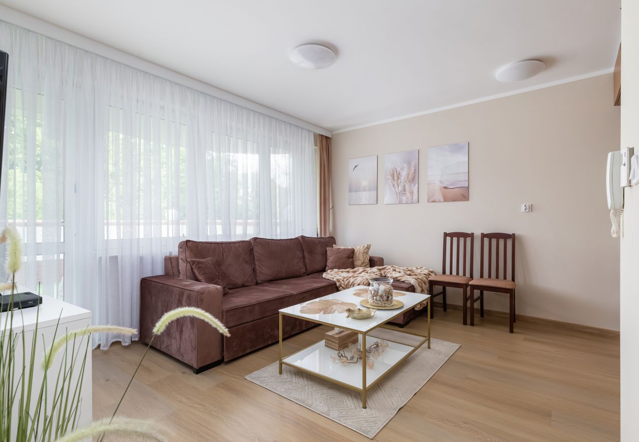 Apartament w Świnoujście - Apartament Villa Mistral 2 z 1 sypialnią blisko Promenady