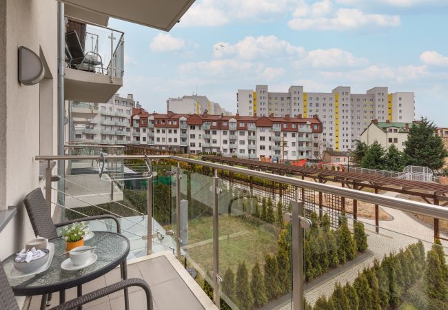 Apartament w Świnoujście - Apartament Sikorskiego 1/13 z sypialnią i balkonem