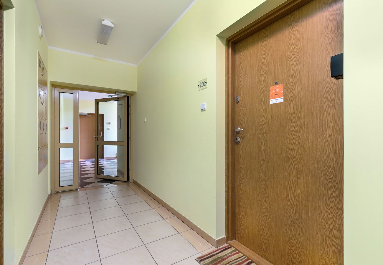 wnętrze, mieszkanie, apartamentowiec, korytarz, wnętrze apartamentowca, wynajem