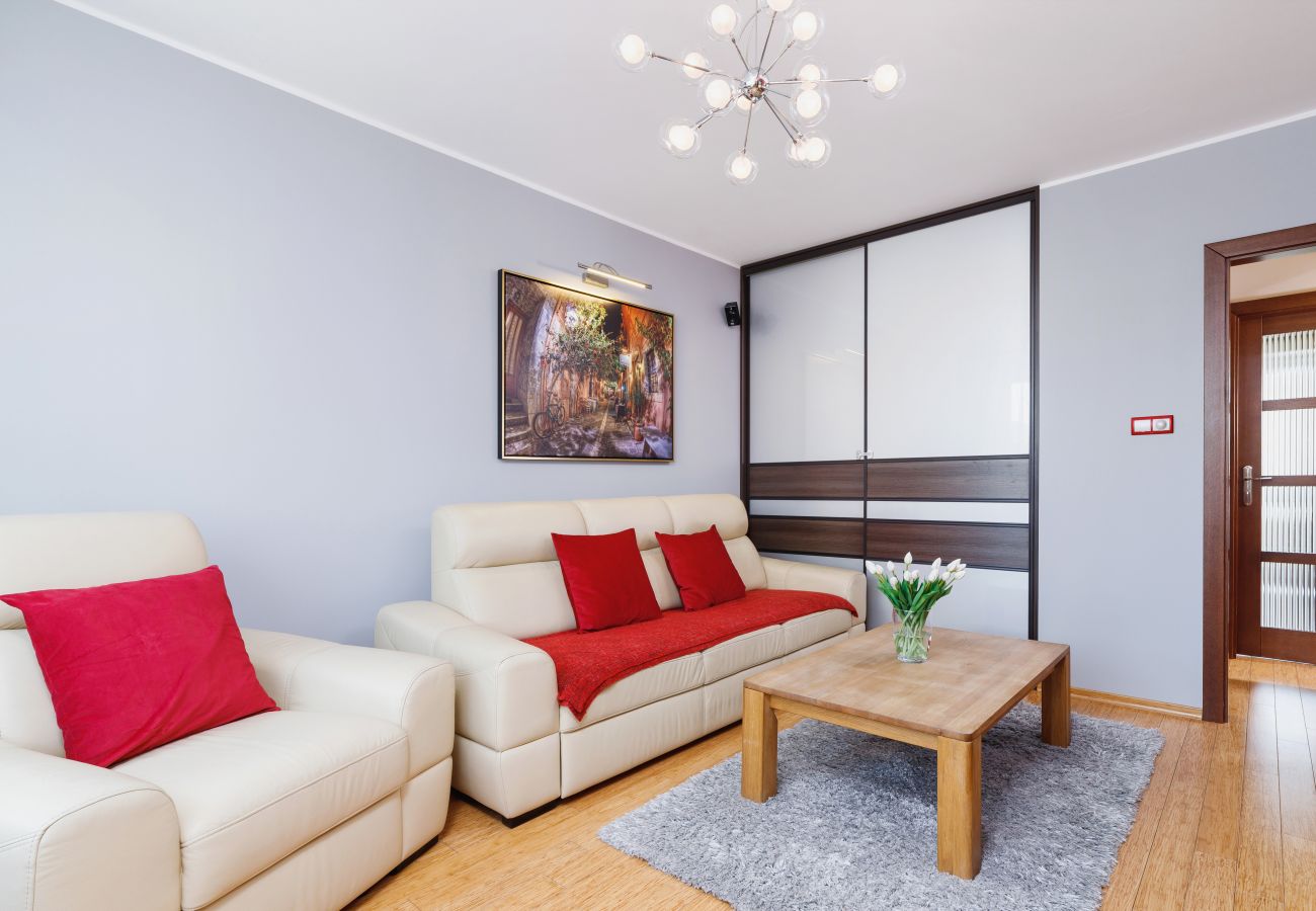 Apartament w Kraków - Obopólna 6/7, 1 sypialnia, 2 balkony, Kraków