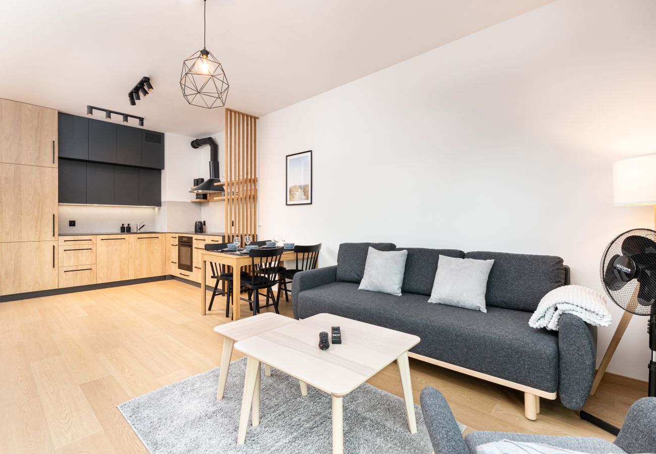 Apartament w Gdańsk - Garnizon, ul. Leśmiana, WIFI, parking, balkon