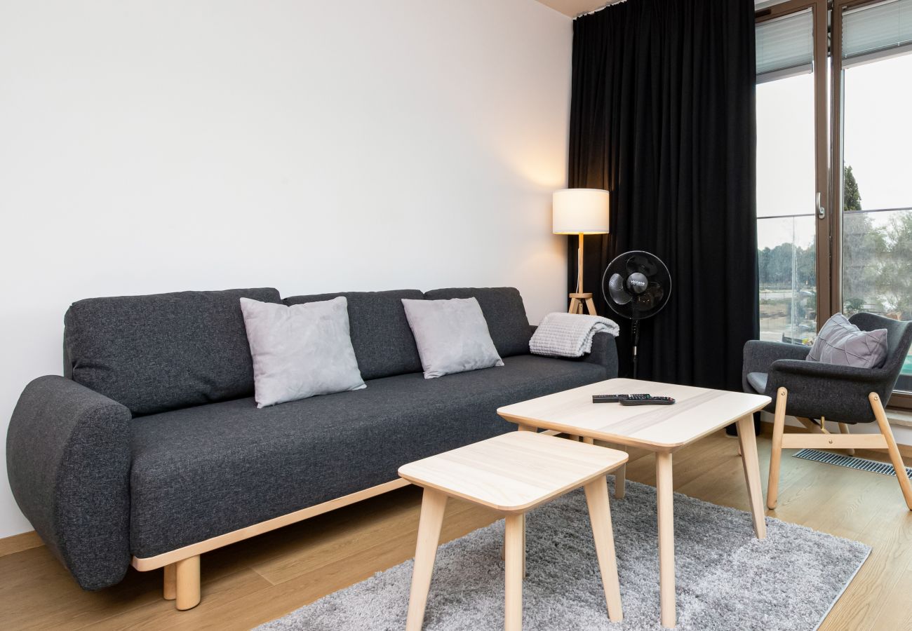 Apartament w Gdańsk - Garnizon, ul. Leśmiana, WIFI, parking, balkon