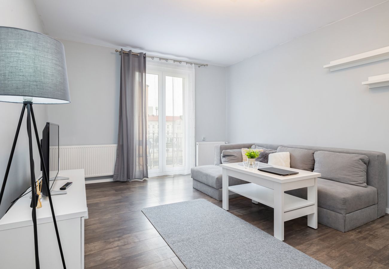 apartament, wynajem, salon, pościel, sofa