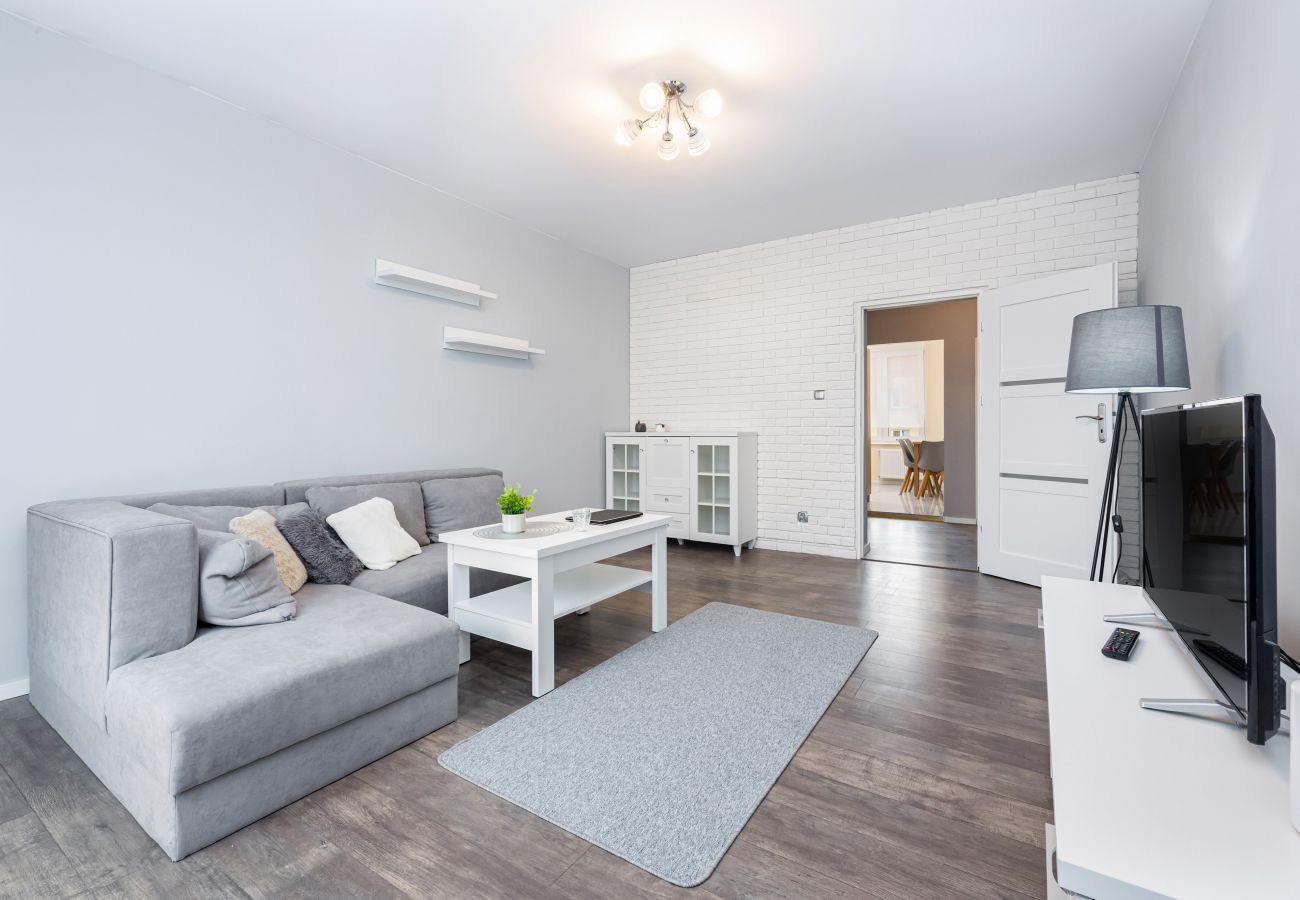 apartament, wynajem, salon, pościel, sofa