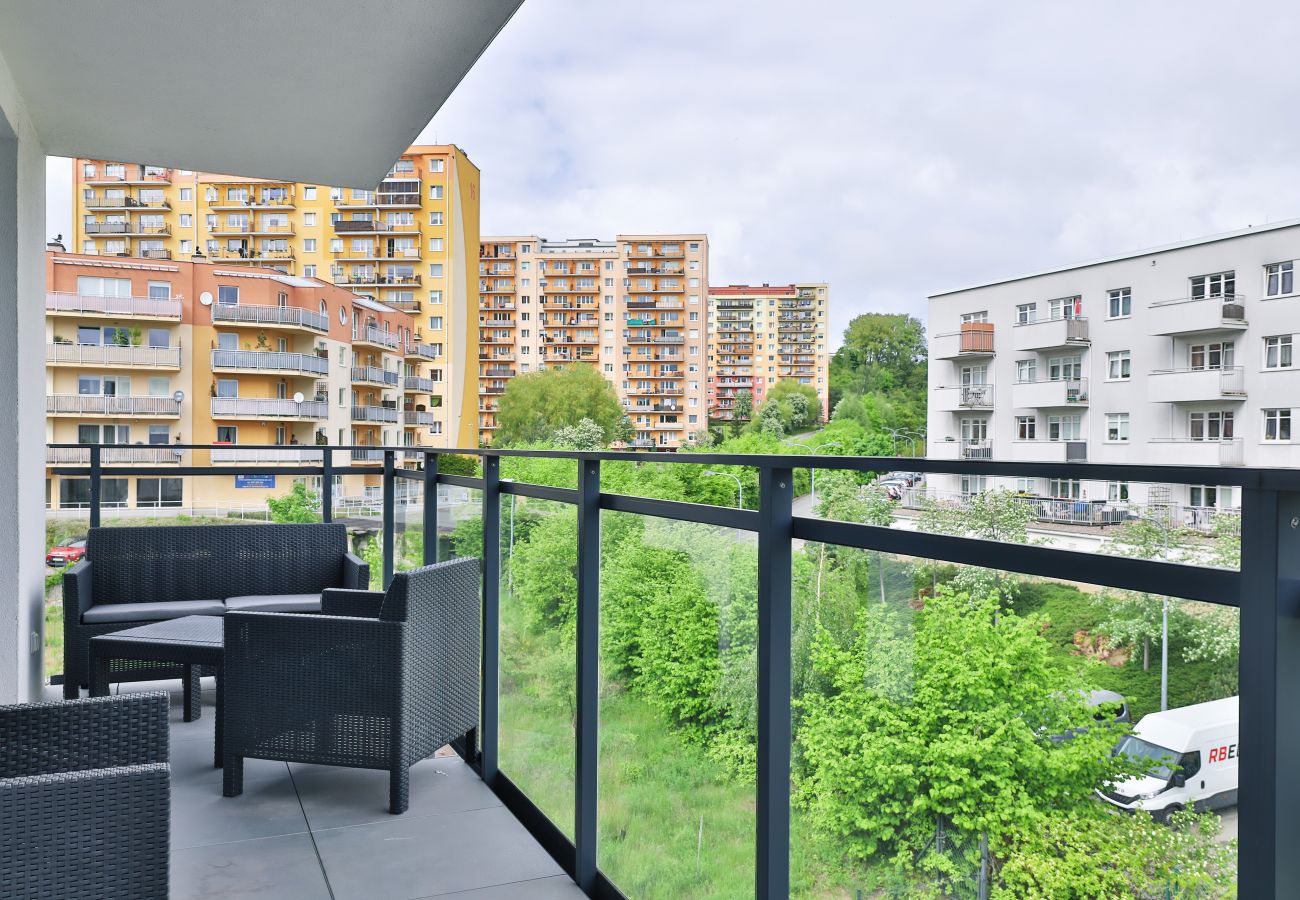 Apartament w Gdynia - Benisławskiego 8 w Gdyni |2 sypialnie, parking & balkon