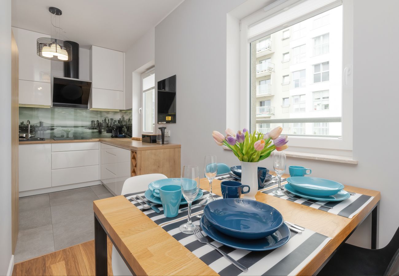 Apartament w Gdańsk - Albatross Towers 4C, 1 sypialnia, Gdańsk Przymorze