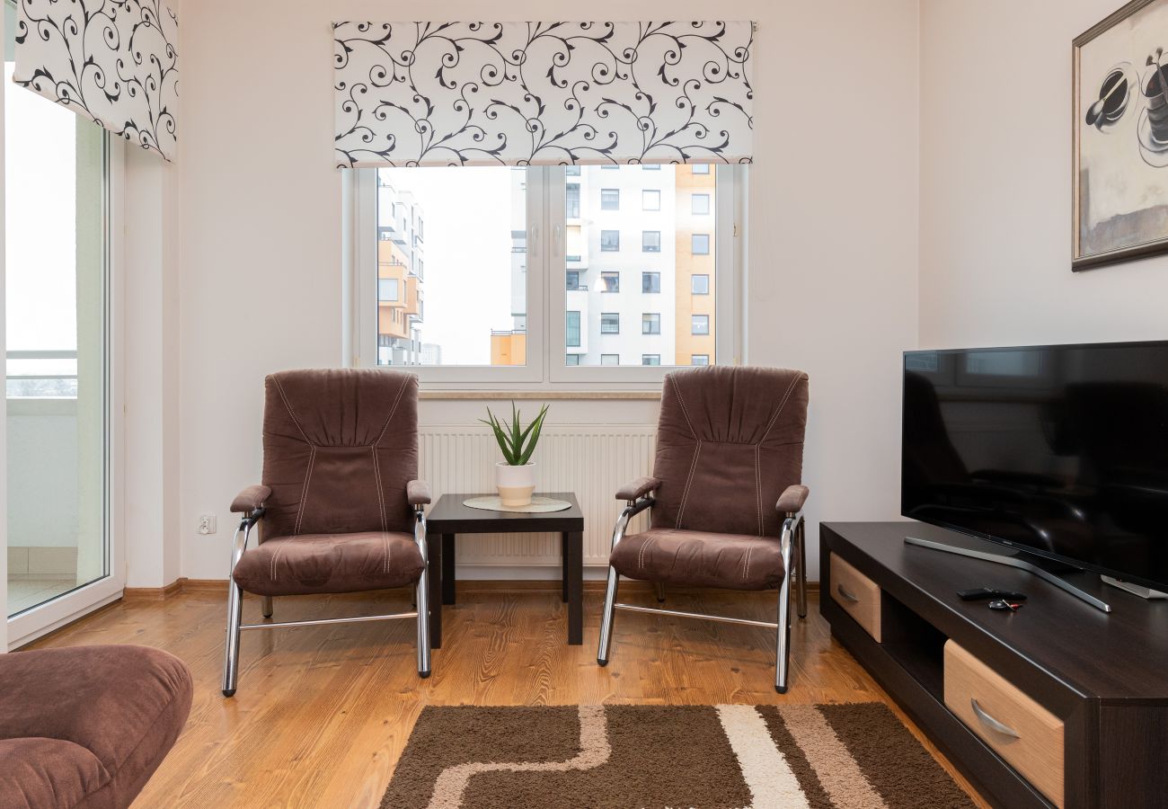 Apartament w Gdańsk - Apartament Karawela z balkonem i parkingiem | Gdańsk