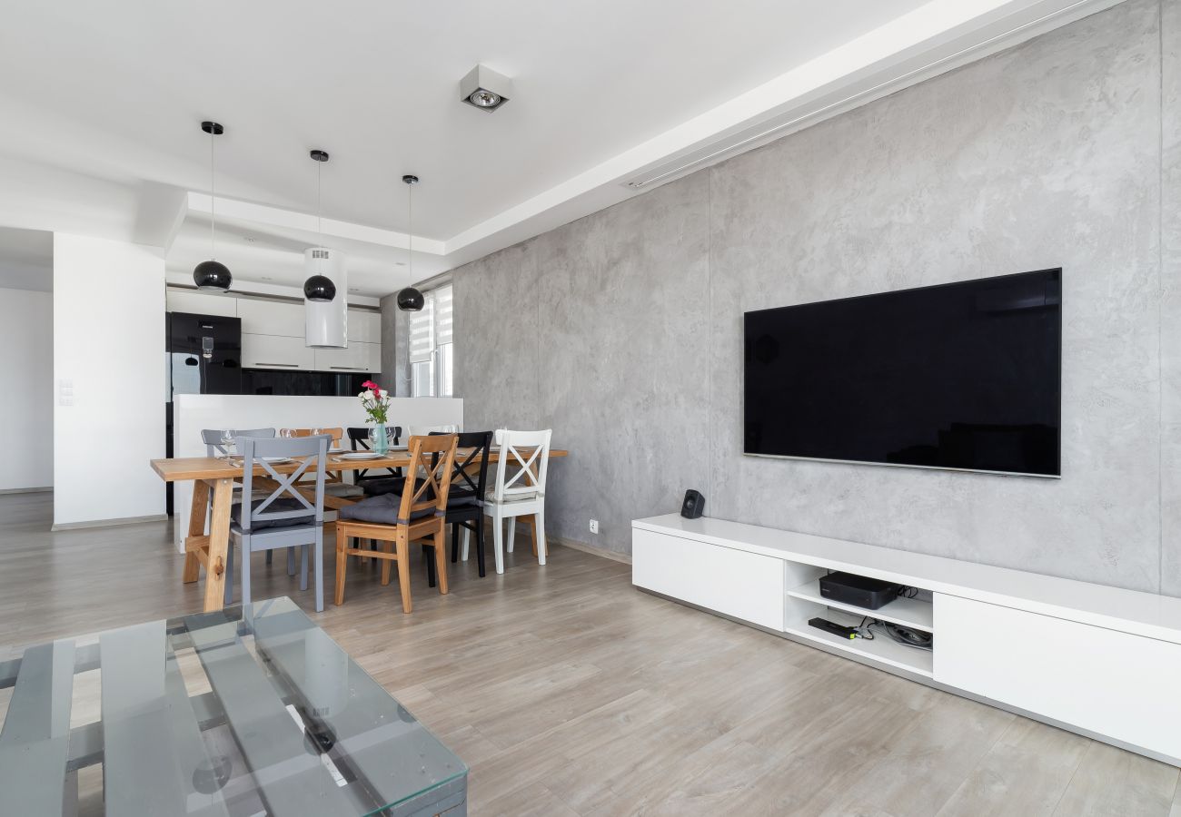 Apartament w Kraków - Osiedle Avia 6/155, 3 sypialnie, 2 balkony