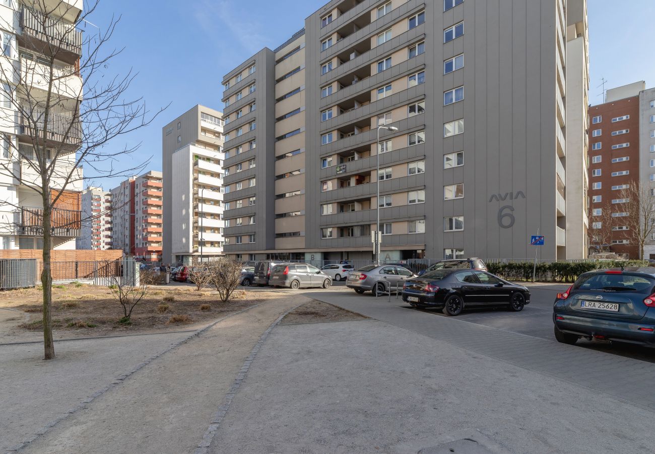 Apartament w Kraków - Osiedle Avia 6/155, 3 sypialnie, 2 balkony