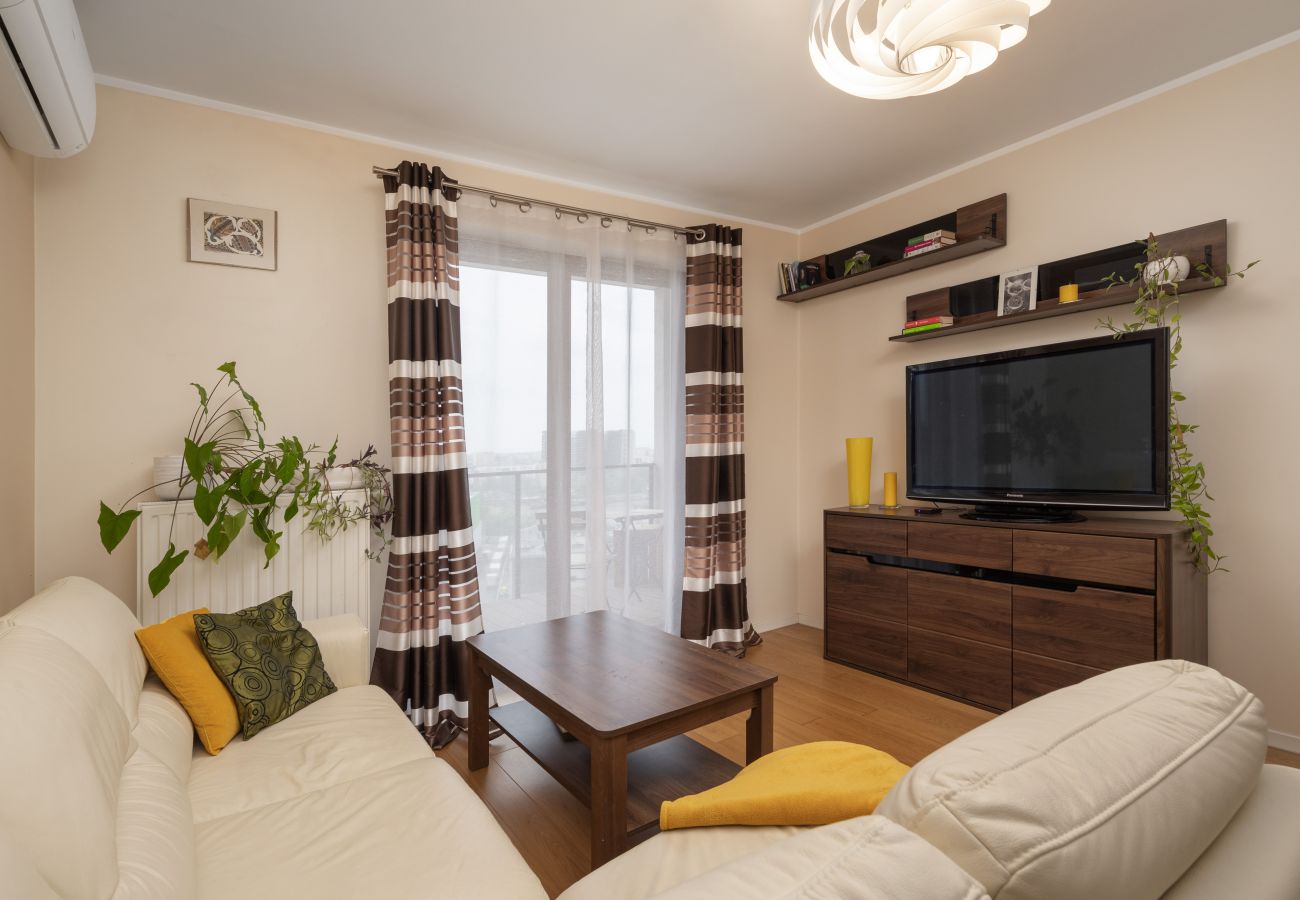 Apartament w Wrocław - Krakowska 84/70, 1 Sypialnia, Balkon