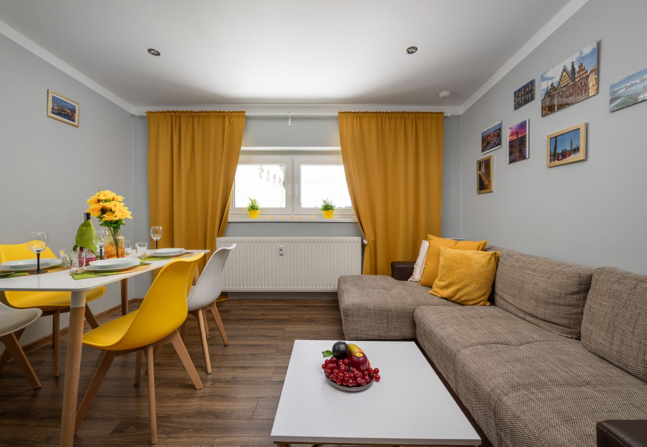 Apartament w Wrocław - Na rogu Rynku | Przytulny apartament z 1 sypialnią na Starym Mieście