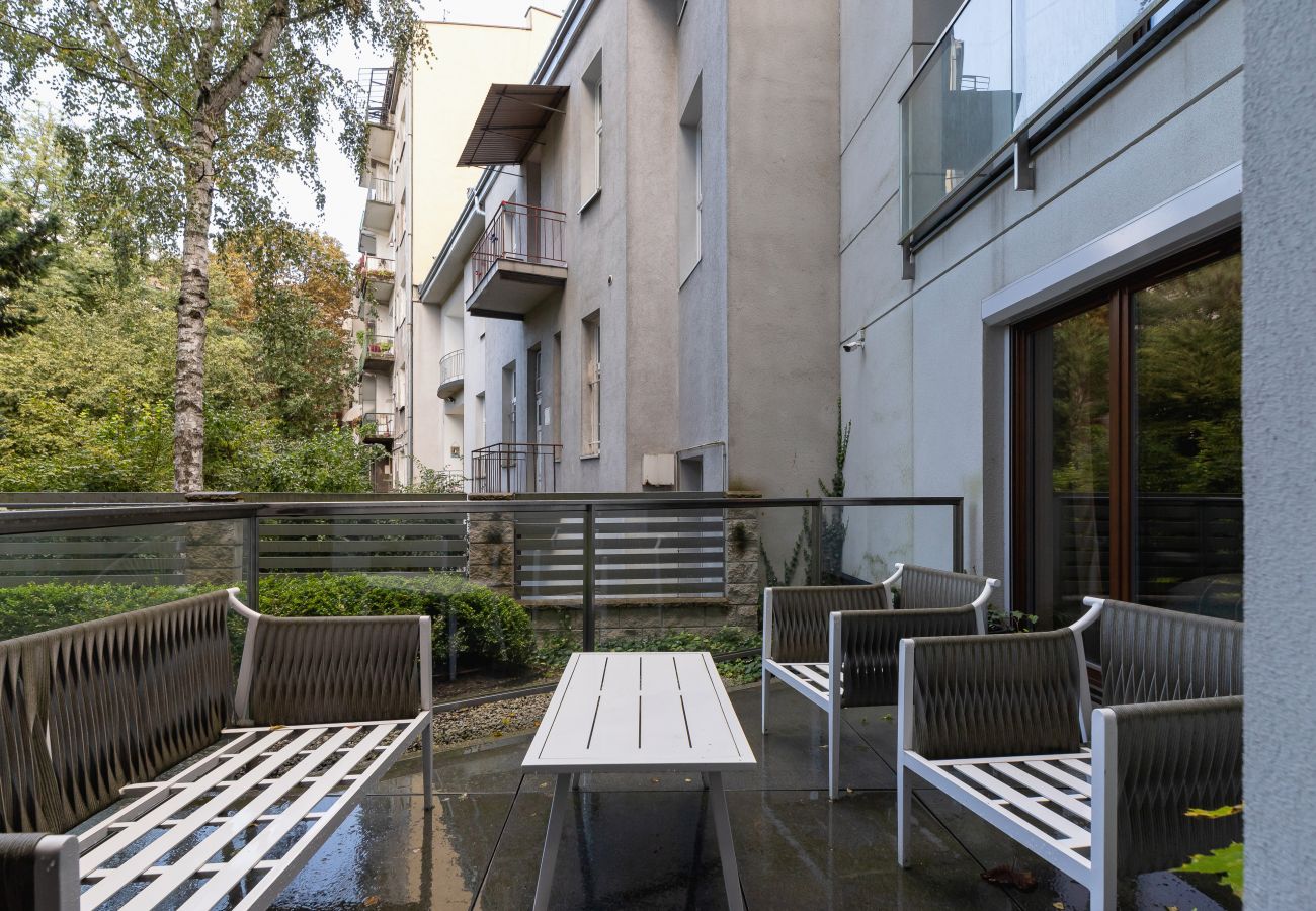 Apartament w Kraków - Chopina 9/11, 1 Sypialnia, Balkon