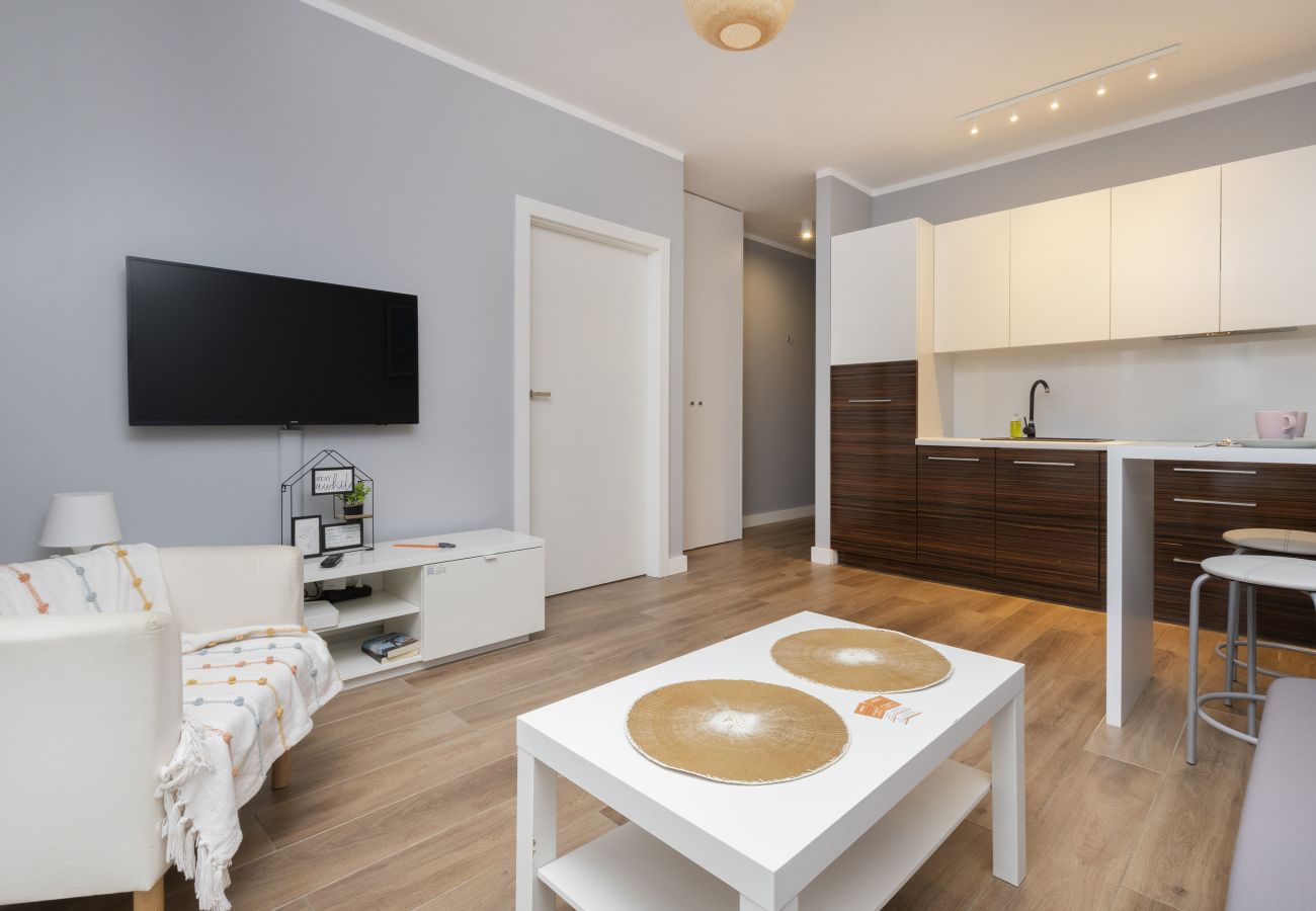 Apartament w Gdańsk - Krasickiego 9A/16, 1 sypialnia, Parking