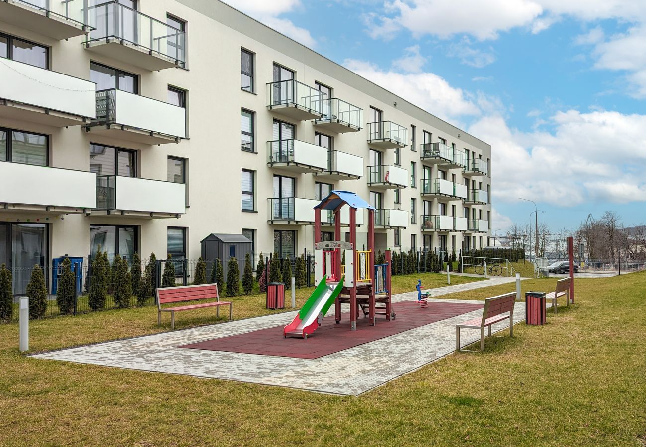 Apartament w Gdynia - Nasypowa 9 | Wifi, Przyjazny zwierzętom, 1 Sypialnia, Parking, Ogród, Gdynia