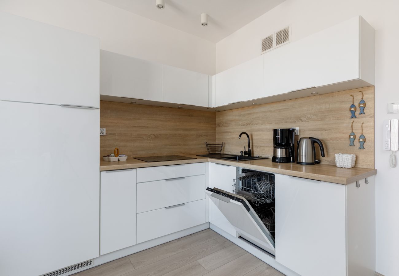 Apartament w Kołobrzeg -  Osiedle Feniks 102 Basen i Sauna, Apartament Rodzinny z 1 sypialnią