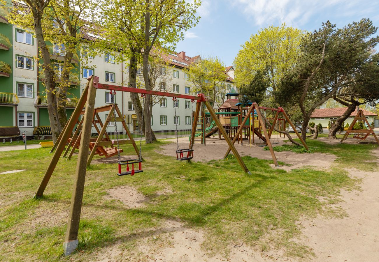 Apartament w Kołobrzeg -  Osiedle Feniks 102 Basen i Sauna, Apartament Rodzinny z 1 sypialnią