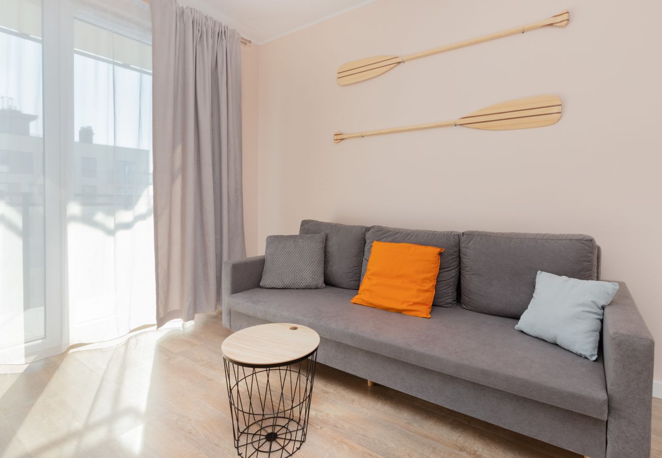 Apartament w Gdańsk - Letnicka 1E | Wifi, 1 Sypialnia, Balkon, Garaż, Gdańsk