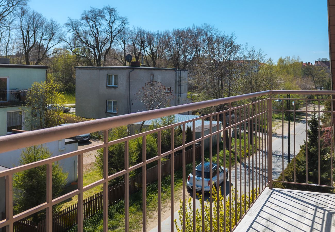 Studio w Puck - Studio Zamkowa | 5 gości | Parking | Balkon