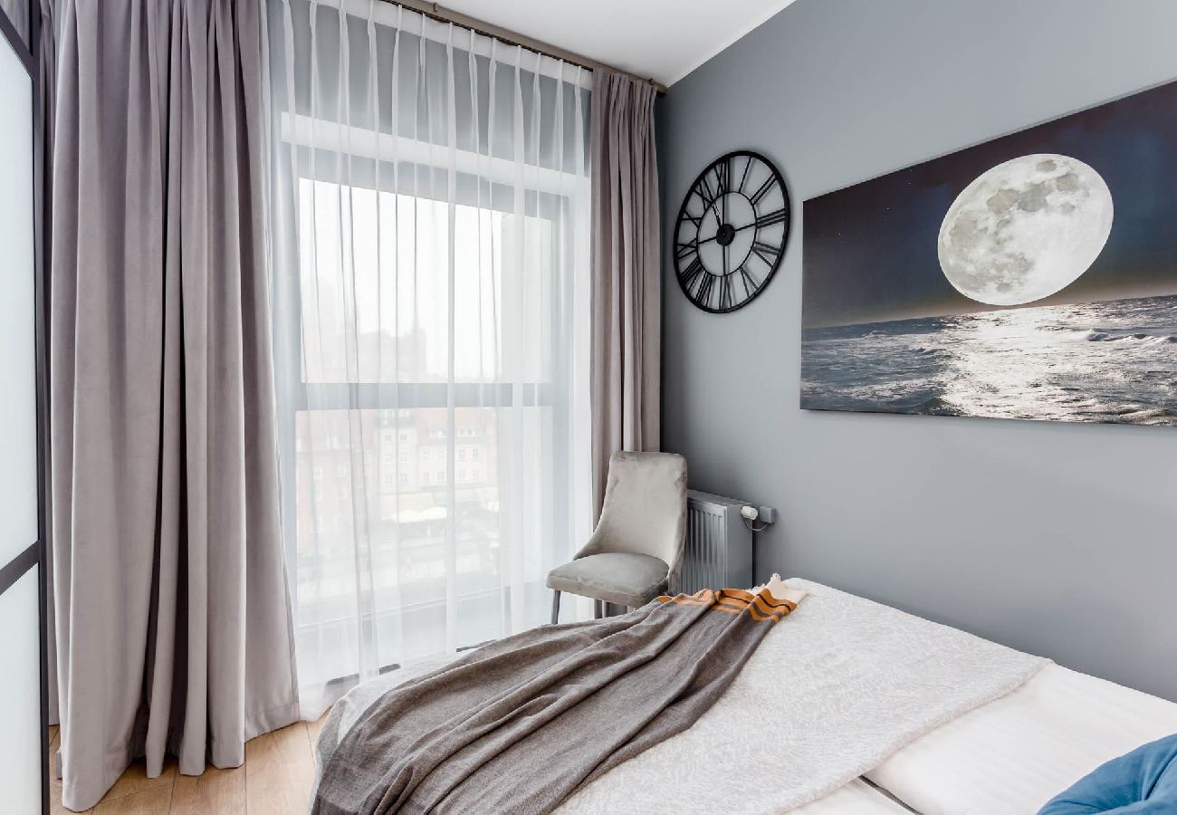 Studio w Gdańsk - Apartament z pięknym widokiem w Deo Plaza