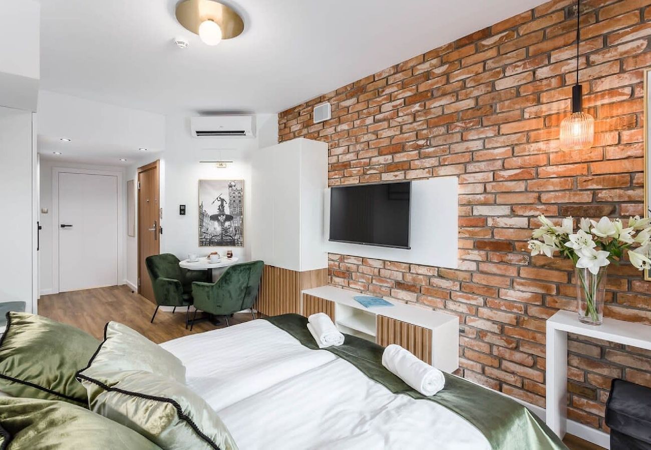 Studio w Gdańsk - Apartament z pięknym widokiem w Deo Plaza 