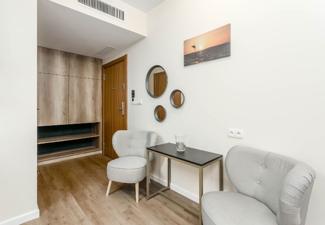 Studio w Gdańsk - Apartament typu studio Deo Plaza 216B z aneksem kuchennym