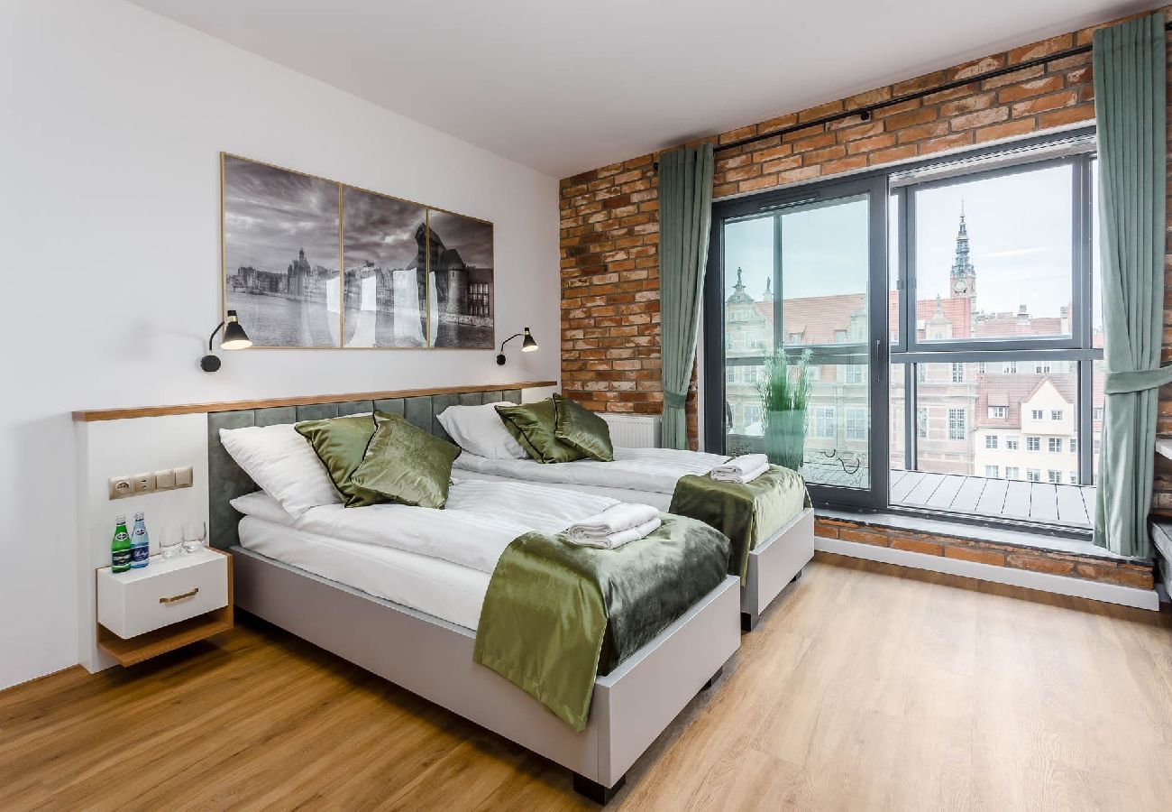 Studio w Gdańsk - Apartament z pięknym widokiem w Deo Plaza 