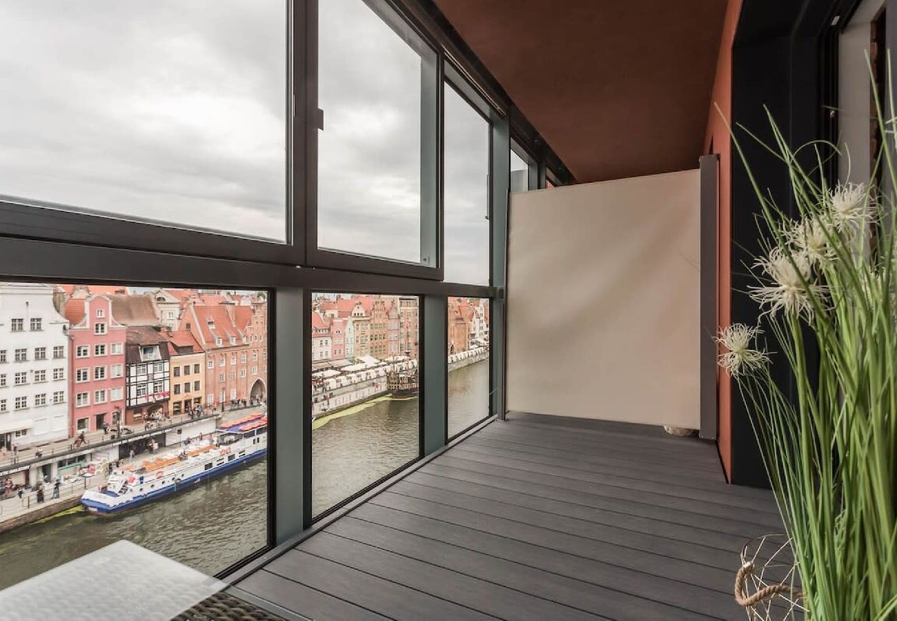 Studio w Gdańsk - Apartament z pięknym widokiem w Deo Plaza 