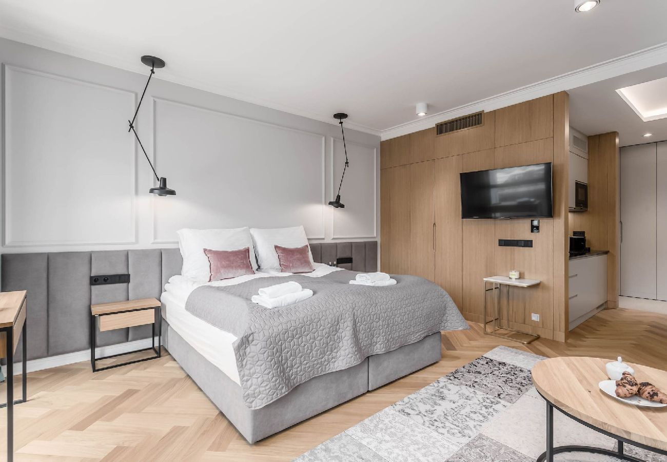 Studio w Gdańsk - Niezwykły apartament z widokiem na Stare Miasto