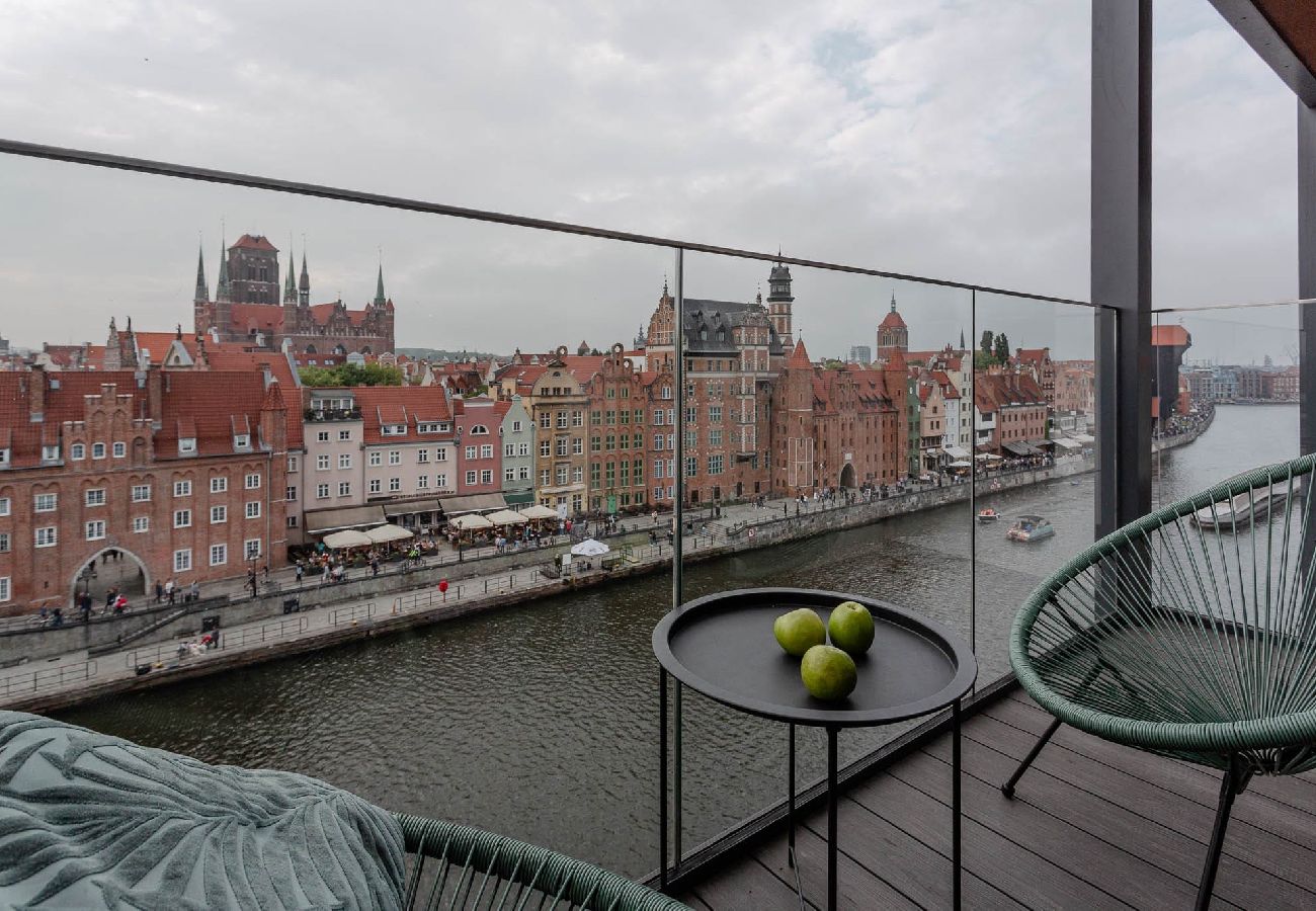 Studio w Gdańsk - Apartament rodzinny z przestronnym balkonem w Deo 