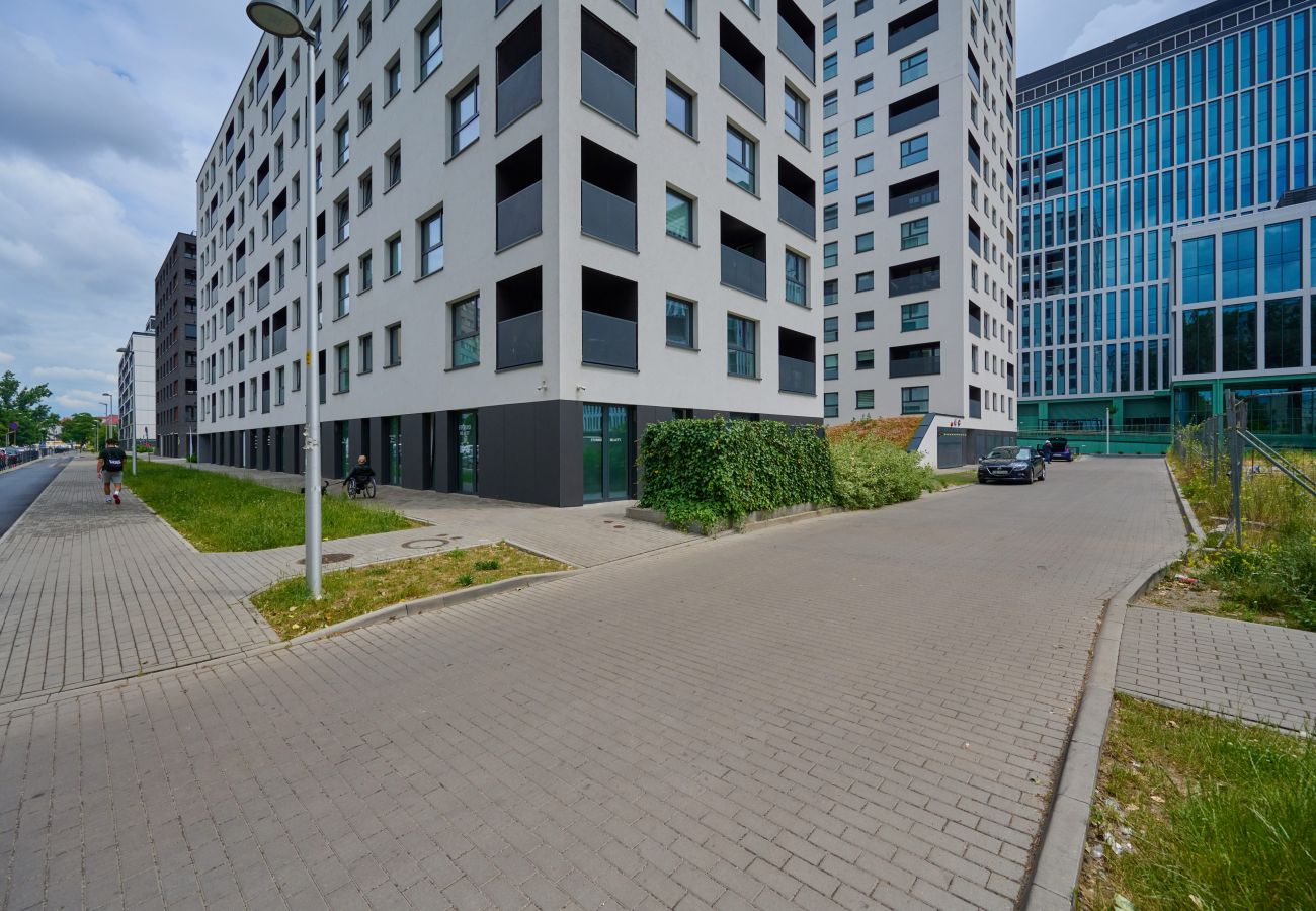 Apartament w Wrocław - Gwiaździsta 20 | Wifi, przyjazny zwierzętom, 1 sypialnia, balkon, Wrocław