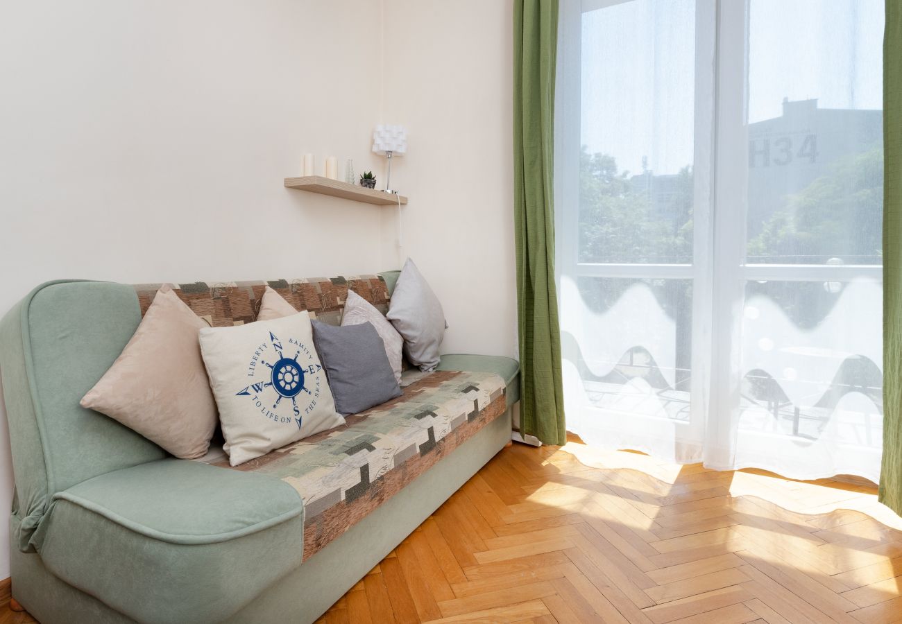 Apartament w Gdynia - Słoneczny Apartament Rodzinny z Balkonem, Gdynia Śródmieście