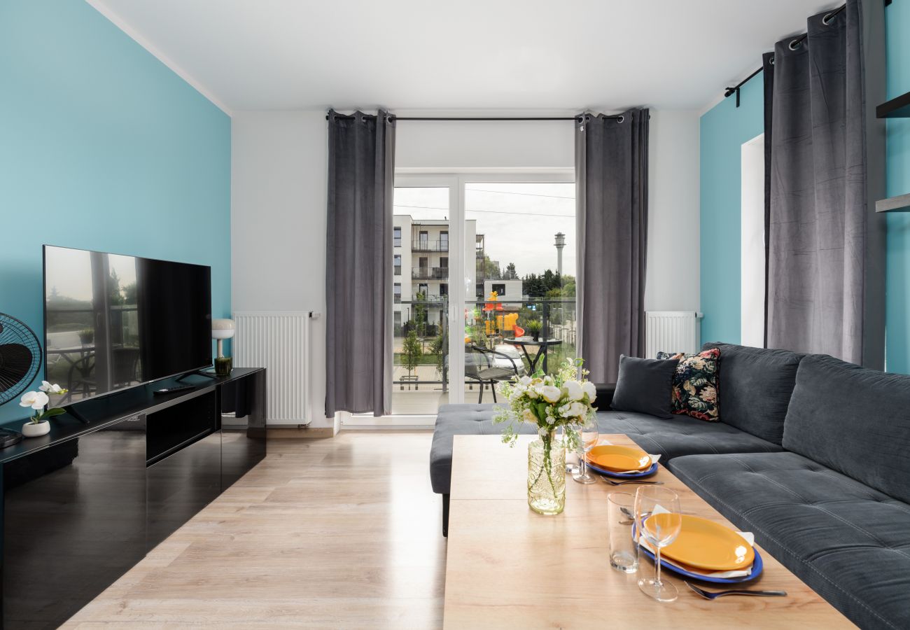 Apartament w Poznań - Nowoczesny apartament Mateckiego z balkonem i parkingiem, Poznań