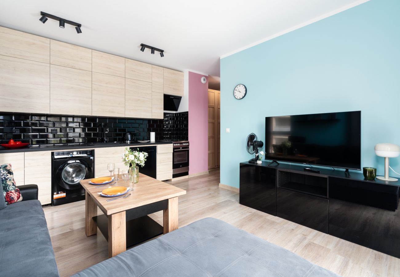 Apartament w Poznań - Nowoczesny apartament Mateckiego z balkonem i parkingiem, Poznań