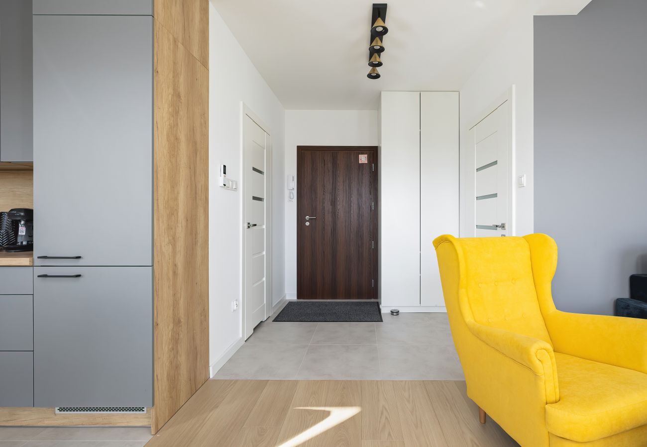 Apartament w Ustronie Morskie - Słoneczny i Elegancki Apartament nad Morzem z Parkingiem i Klimatyzacją