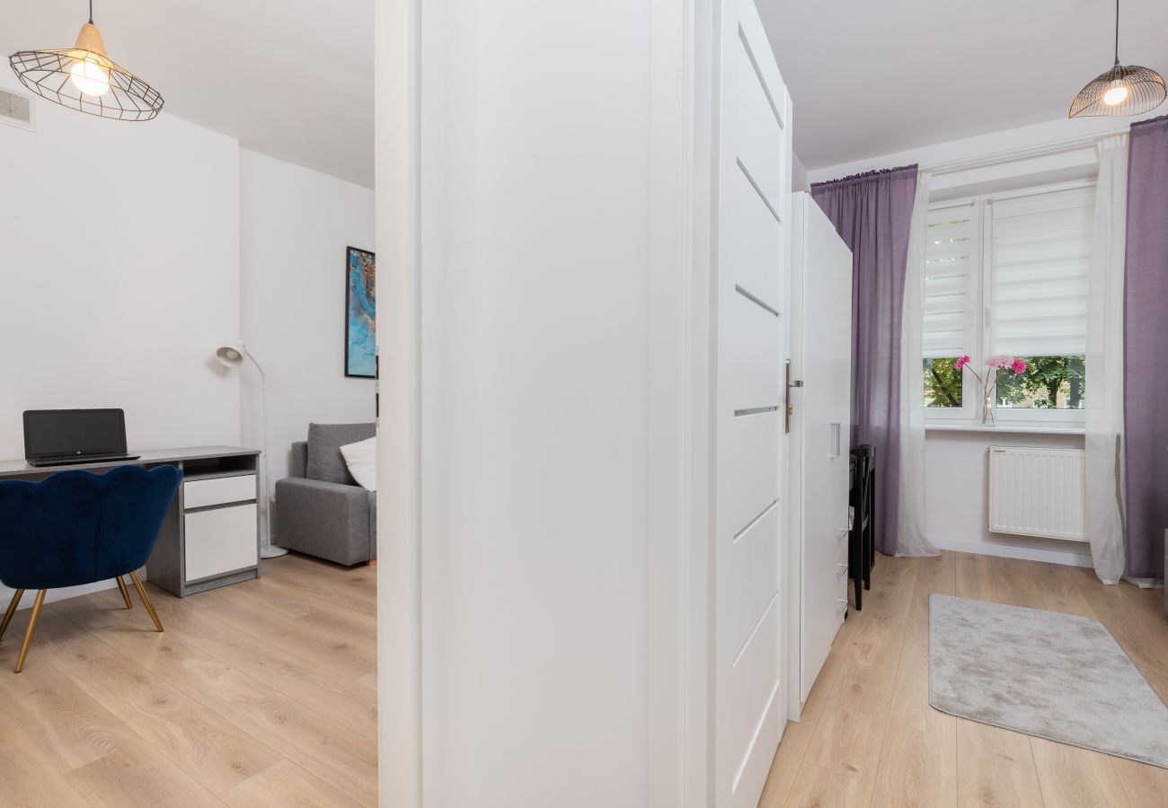 Apartament w Gdańsk - Hallera 153 | 1 sypialnia, prysznic, biurko | Gdańsk