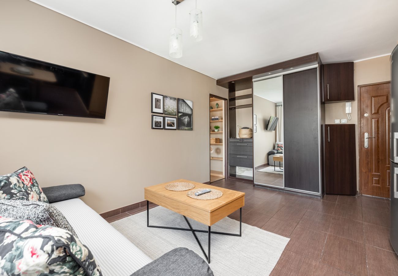 Apartament w Poznań - Apartament na Parterze z Umeblowanym Balkonem i Jedną Sypialnią | Poznań