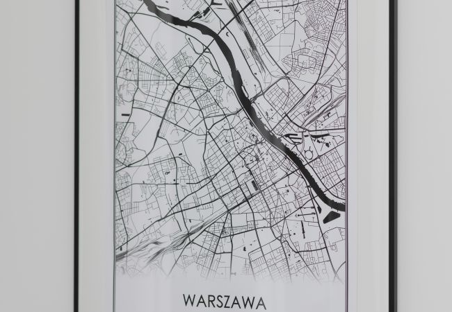 Apartament w Warszawa - Apartament z Trzema Sypialniami | Centrum Warszawy | Dla 8 | Balkon