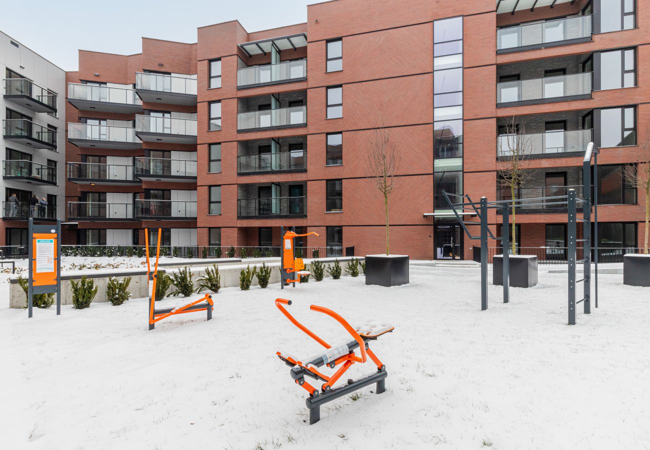 Apartament w Gdańsk - Sienna Grobla 8 | Apartament | Jedna Sypialnia | Praca Zdalna | Balkon | Gdańsk