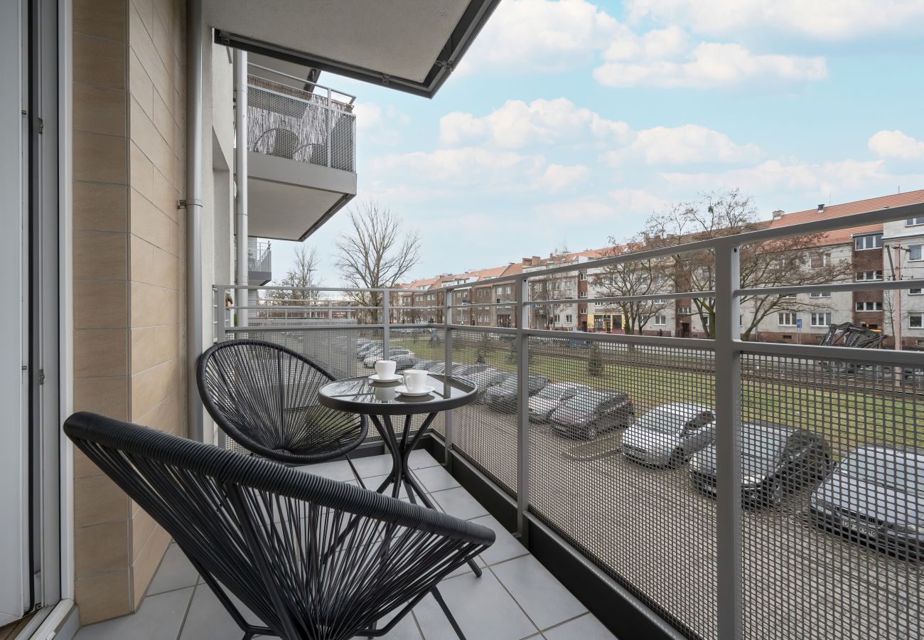 Apartament w Wrocław - Klimasa 37C | Apartament z 1 sypialnią | Wi-Fi | Balkon | Wrocław