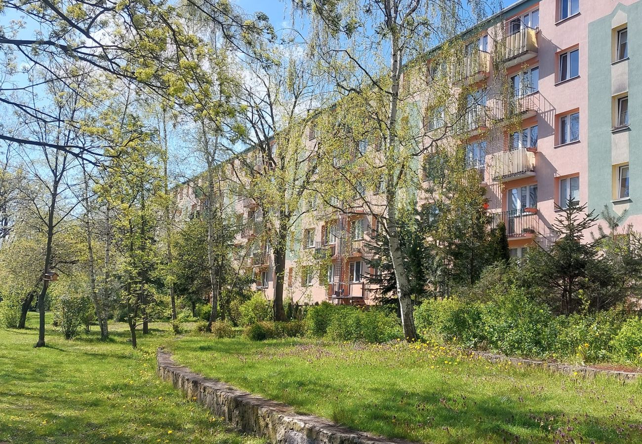 Apartament w Gdańsk - Jagiellońska 30 | Apartament w Gdańsku z 1 Sypialnią | 5 Osób | Praca Zdalna