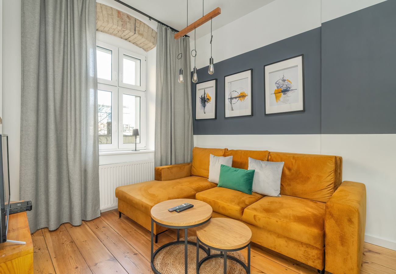 Apartament w Poznań - Świętego Czesława | Poznań | Blisko Starego Miasta | 1 Sypialnia | Balkon