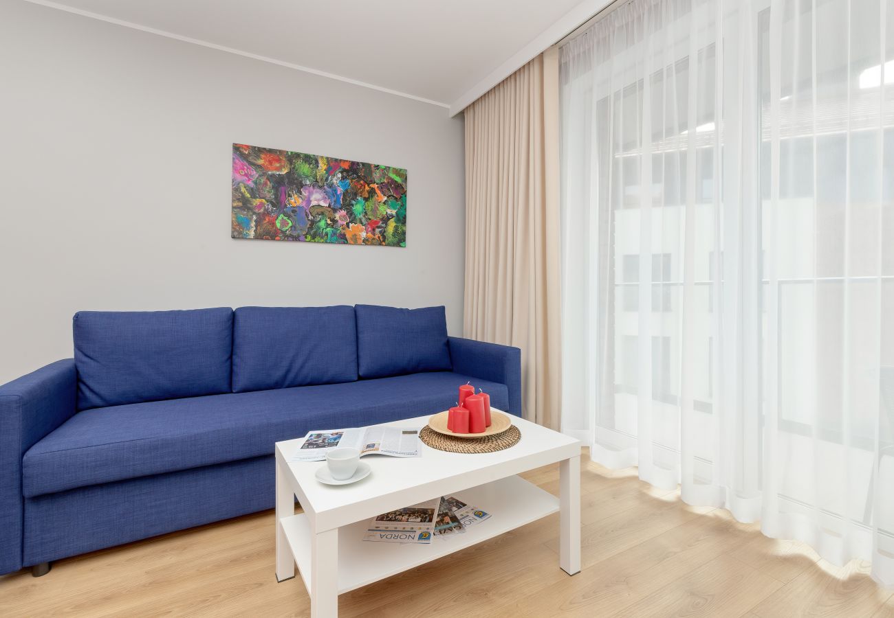 Apartament w Puck - Mickiewicza 9/9 | 2 pokoje, parking, balkon, plac zabaw | Puck