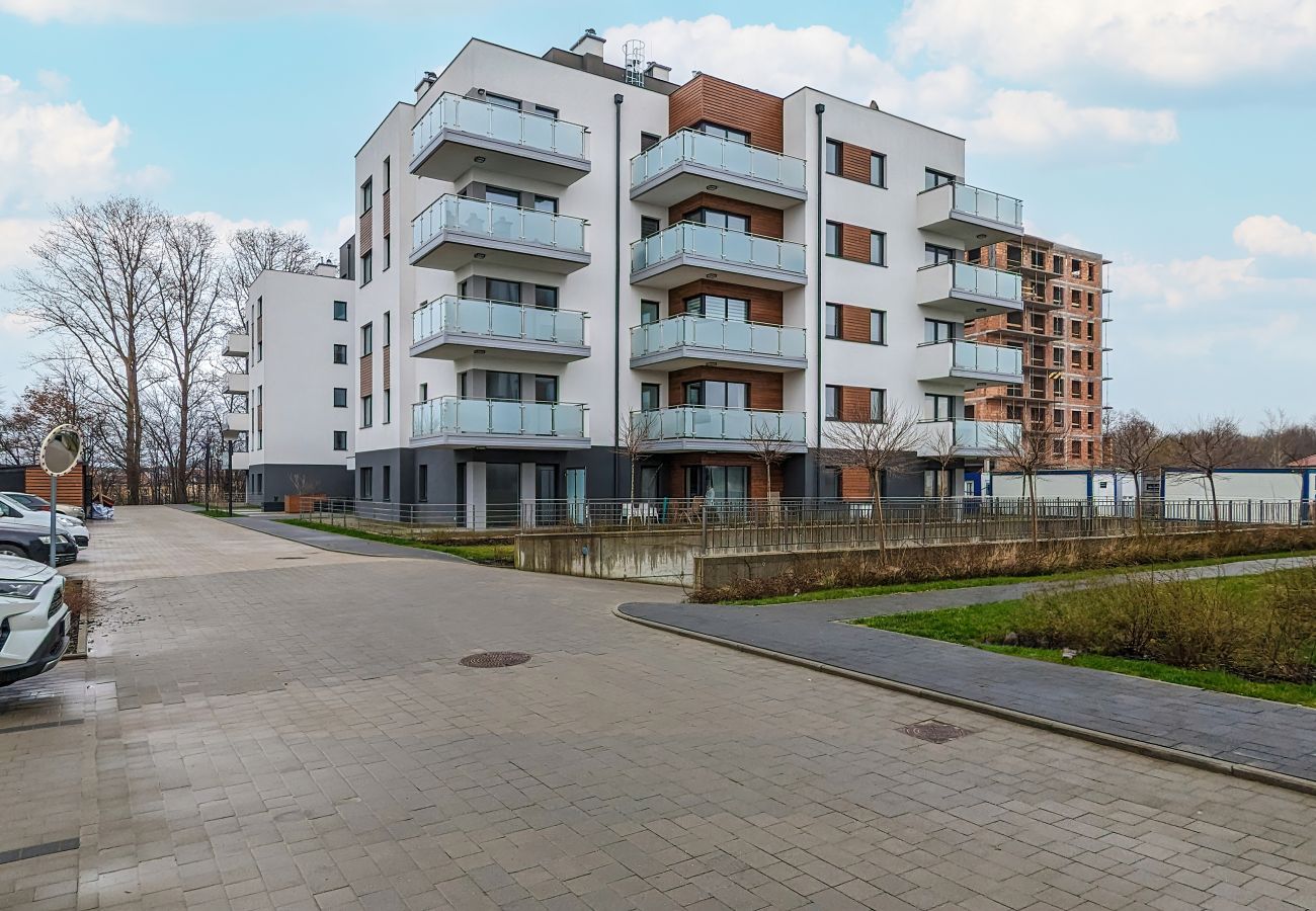 Apartament w Puck - Uroczy apartament z balkonem | 2 km do plaży | Przyjazny zwierzętom | Puck