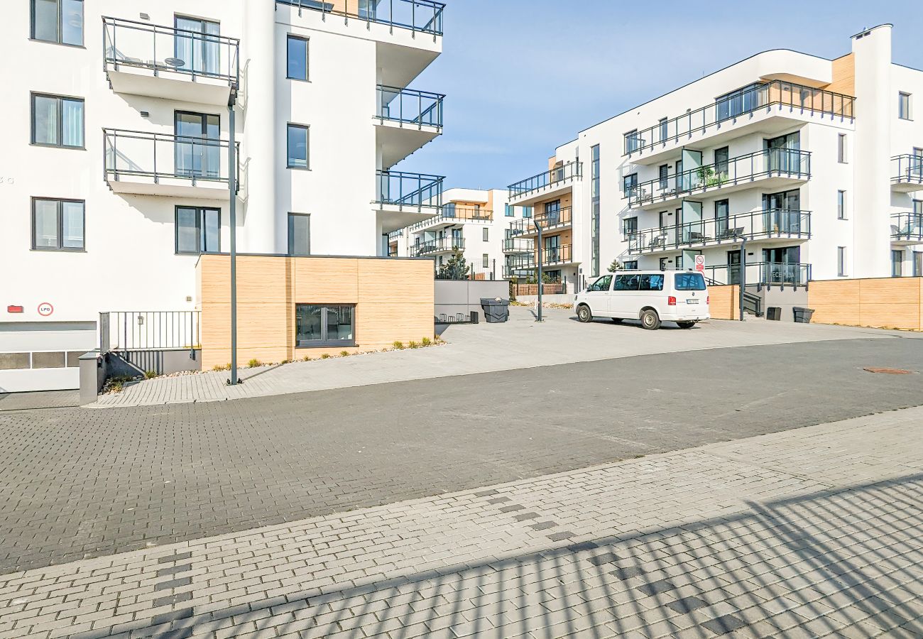 Apartament w Puck - Nowy Świat 23G | Wifi, 1 sypialnia, balkon, parking, Puck